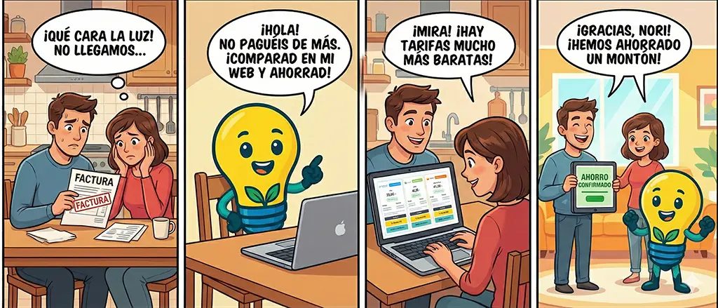 Ahorra con Nori y Energías Gratis